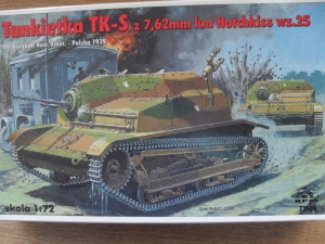 RPM 1/72 72500 TANKIETKA TK-S 7.62 HOTCHKISS